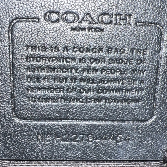 Coach Zip shoulder bag, Black Textured Tote Bag - Picture 6 of 10